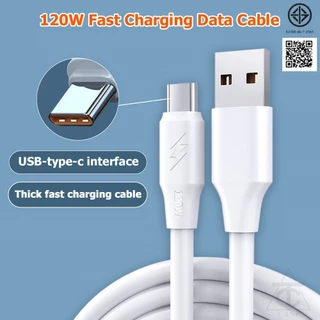 สายชาร์จและถ่ายโอนข้อมูล Type-C / Micro USB แบบชาร์จเร็ว (120W) สำหรับโทรศัพท์มือถือ