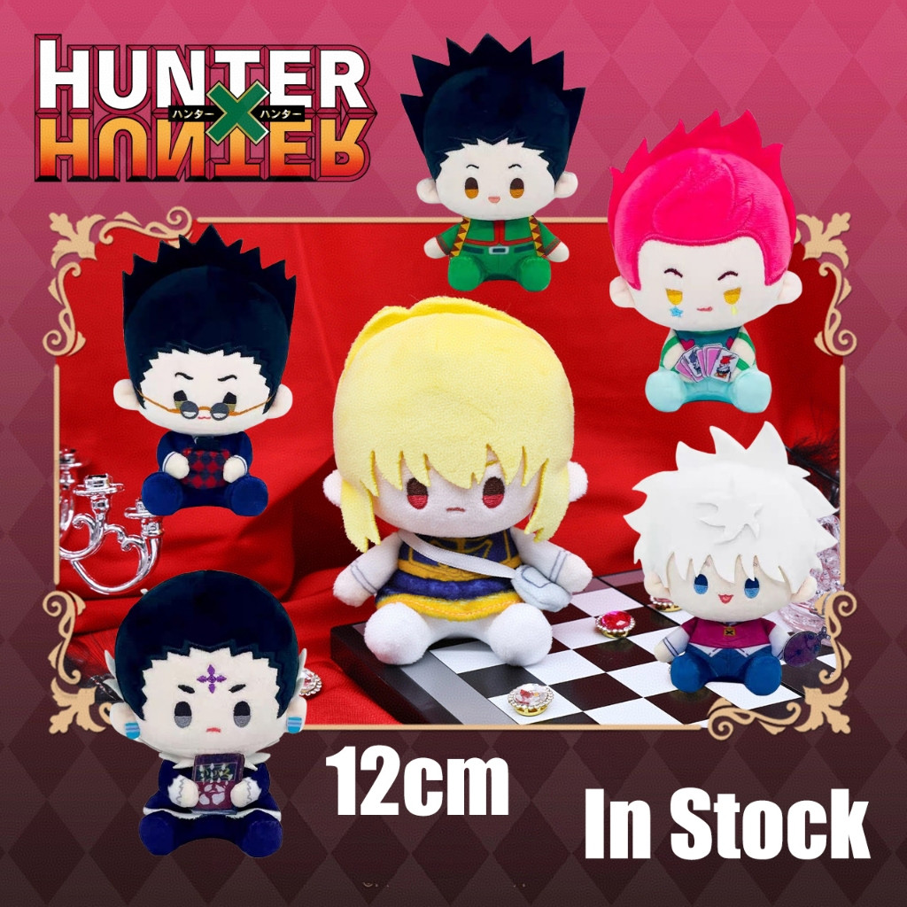 Collectible ใหม่Hunter X Hunter ของเล่นตุ๊กตาน่ารักอะนิเมะรูป 12 ซม.ตุ๊กตาสําหรับแฟนๆ