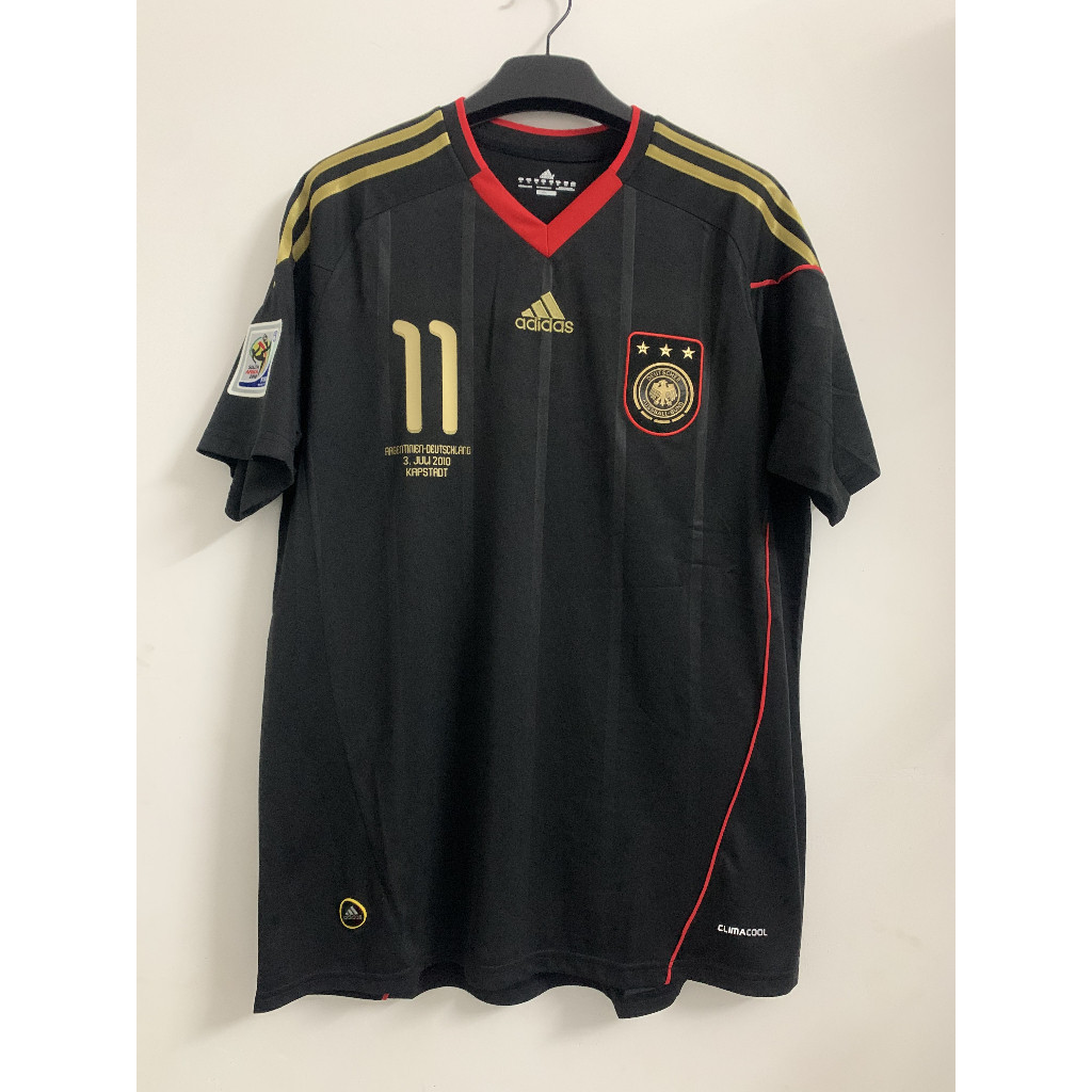 2010 Germany away Retro Soccer Jersey Football Vintage Sports Jersey