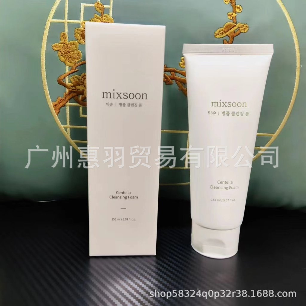 TKMixsoon Soy Hualiquid Soy Sunscreen Centella Snow Cleanser ให้ความชุ่มชื้น