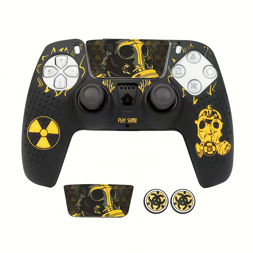 Spiderman ps5 Handle Cover P5 ซิลิโคนฝาครอบป้องกัน Rocker Cap เกมสติกเกอร์จับ One Piece#mx*03