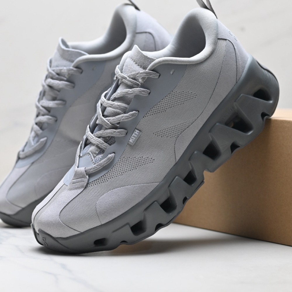 On Running x Kith K-Tech 1 รองเท้าวิ่งสําหรับผู้ชายและผู้หญิงรองเท้าผ้าใบ Unisex Couple Life รองเท้าลําลอง ZVCW NHZB ราคา ถูกที่สุด ดีลบีเคเค