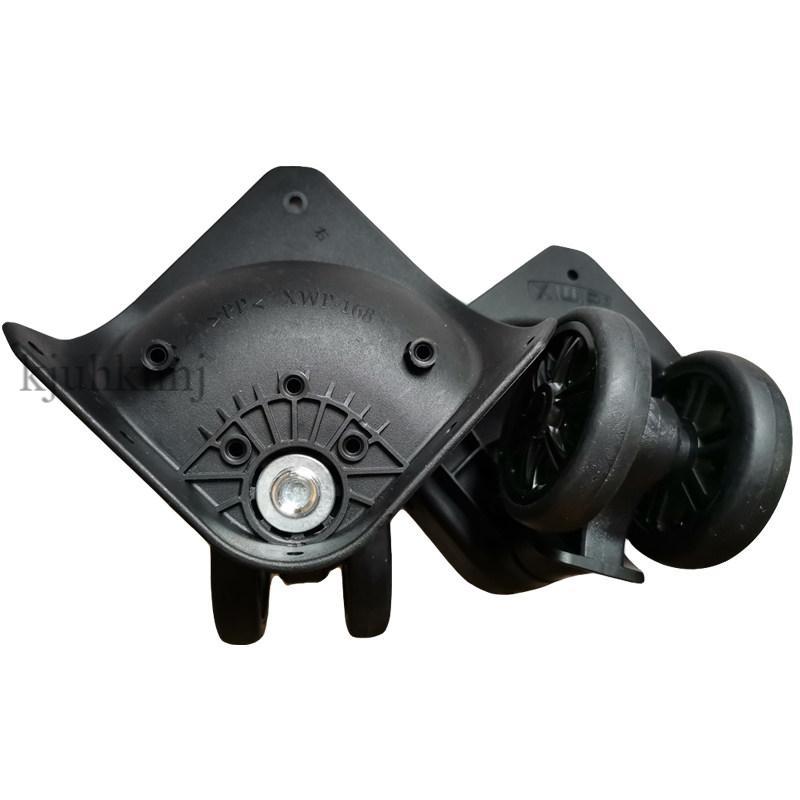 XWP-168 ชิ้นส่วนเปลี่ยนล้อกระเป๋าเดินทางซ่อม PP Reel รถเข็นอะไหล่กรอบอลูมิเนียมกรณี Universal ล้อ