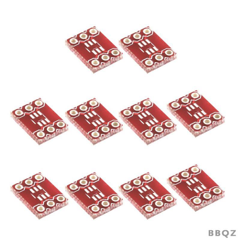 [Bbqz01] 10 ชิ้น 6 พิน SOT23 เป็นอะแดปเตอร์ DIP ซ็อกเก็ต PCB บอร์ดแปลงการทดลอง