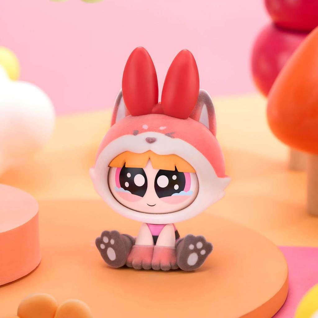 การ์ด You Powerpuff Girls Spinning Fun Claw Claw Special Attack Team Series Face-Chang Mystery Box จี้น่ารัก Charm ของเล่นสนุกอินเทรนด์เล่น Flocking รูปตุ๊กตาเดสก์ท็อปตกแต่งของขวัญ