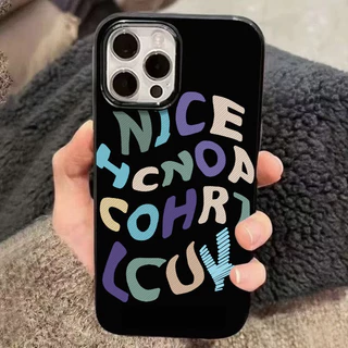 ส่งของเร็ว เคสสำหรับไอโฟน14 ลายอังกฤษ อินเทรนด์ เคสวาวเยลลี่ For iPhone17 16 15 14 11 12 13Pro MAX XS XR 7/8PLUS SE2/SE3
