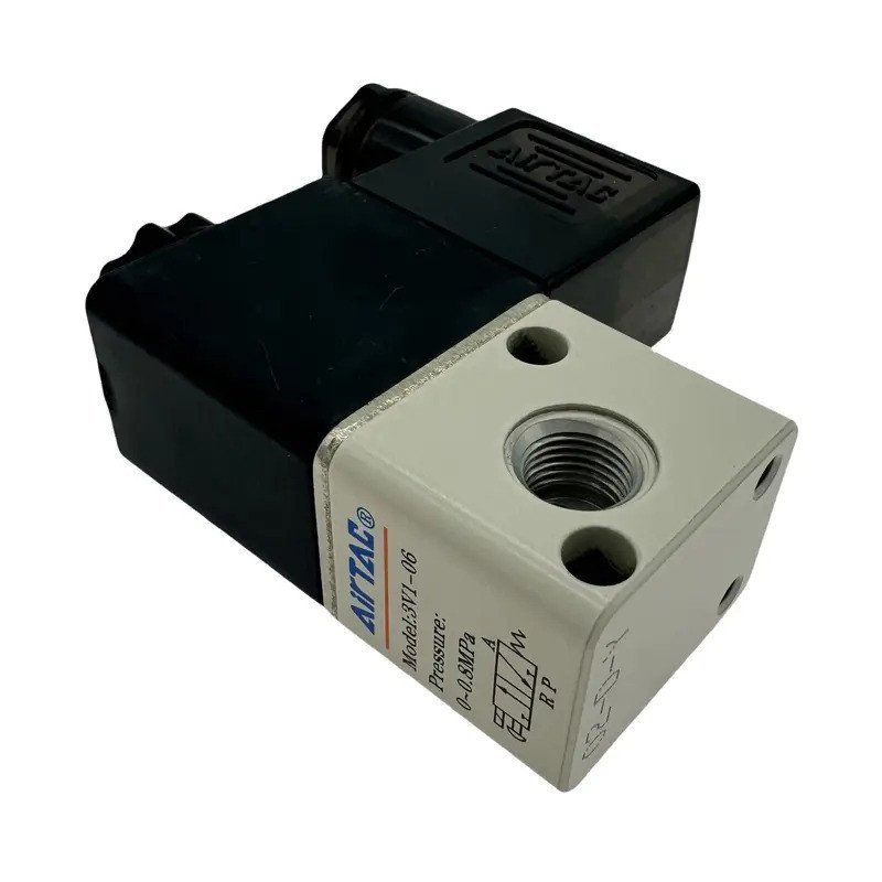 AIRTAC 3V1 Series Solenoid วาล์ว (3/2 ทาง) 3V1-06 DC24V 3V1-M5 AC220V AC24V AC110V DC12V 3V1M5A 3V1M