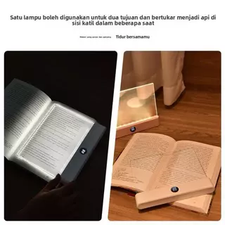 ไฟอ่านหนังสือ นํา อัจฉริยะไฟอ่านหนังสือ นํา หรี่แสงได้ไฟอ่านหนังสือตั้งโต๊ะแบบชาร์จไฟปิดเวลาปรับสามสีเหมาะสําหรับการอ่านก่อนนอนและการศึกษาบ้