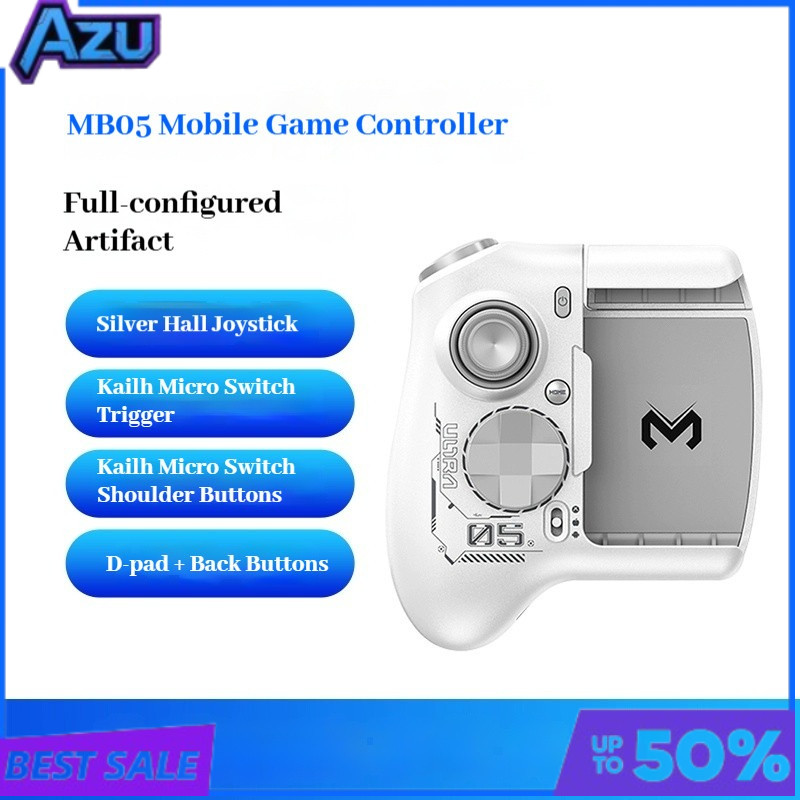 Memo Mb05 Hall จอยสติ๊กคอนโทรลเลอร์เกม Android Mobile Combo Gamepad สําหรับเกมยิง Valorant อุปกรณ์ต่