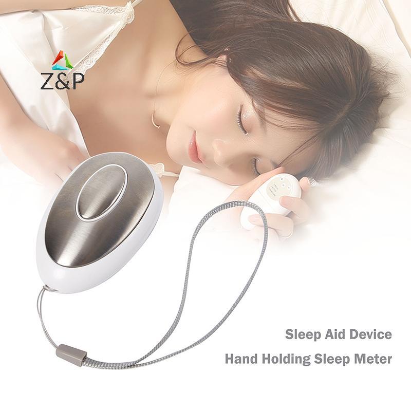 Z&P Sleep Aid มือถือ Micro-current บรรเทาความวิตกกังวลซึมเศร้า Fast Sleep Device COD