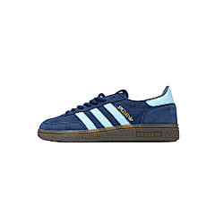 [AA0XH] Blue Brown 7633 รองเท้าผ้าใบรองเท้าผ้าใบ Retro German Training รองเท้าผ้าใบ BD7633 Handball 