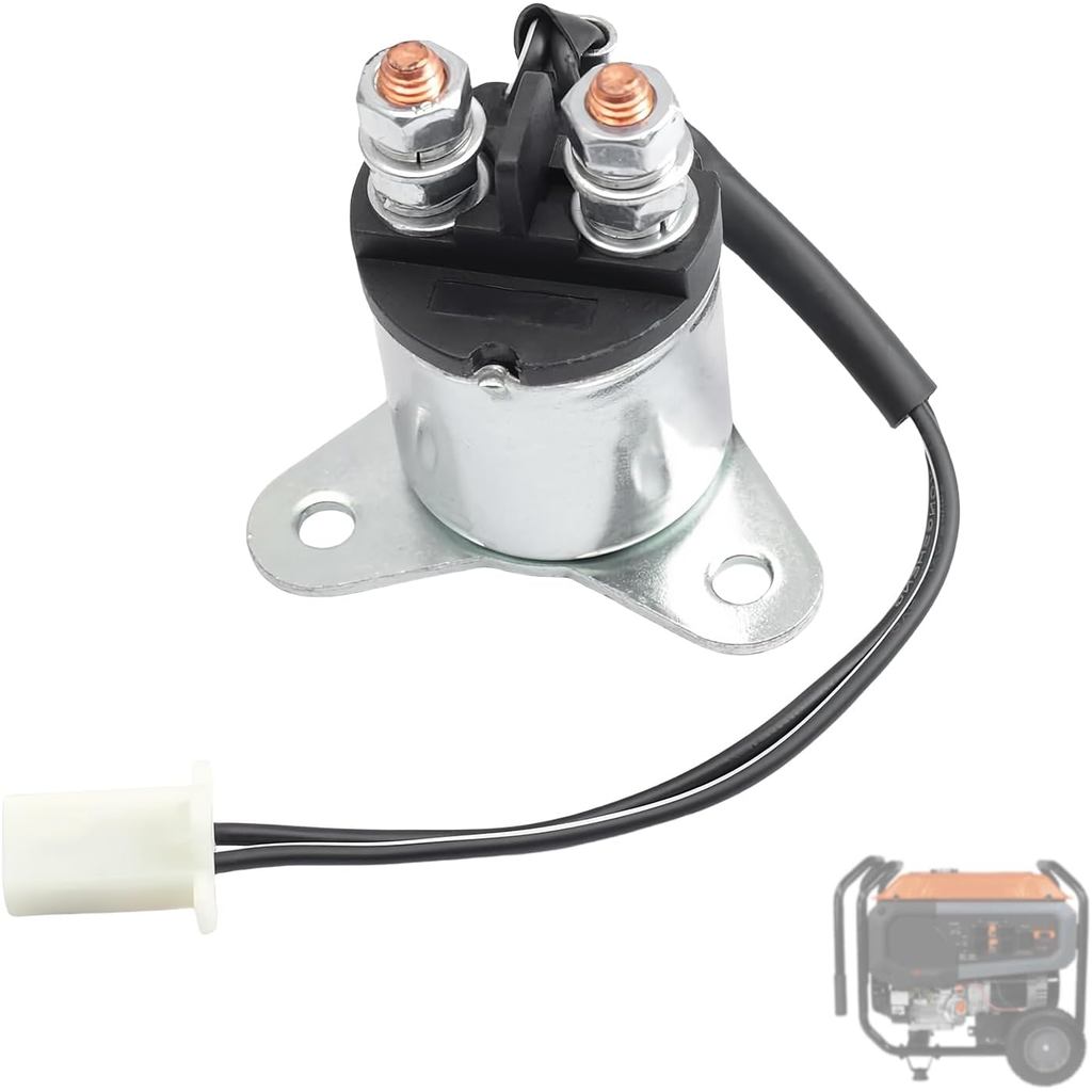 มอเตอร์สตาร์ทโซลินอยด์พร้อมปลั๊ก 2 สาย Pigtail สําหรับ Generac GP6500E, GP7500E, GP8000E, A-iPower S