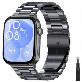โลหะสายสแตนเลสสําหรับนาฬิกา Huawei Fit 5 pro 3/4 Pro Band Smartwatch สร้อยข้อมือสายรัดข้อมือสําหรับ Huawei Watch Fit 3/4 อุปกรณ์เสริม