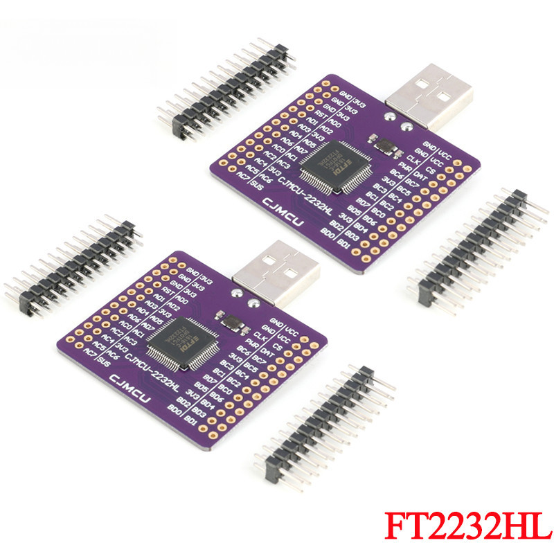 1 PC FT2232HL USB TURN UART FIFO SPI I2C JTAG RS232 โมดูล FT232H FT2232 CJMCU-2232HL USB to UART Boa