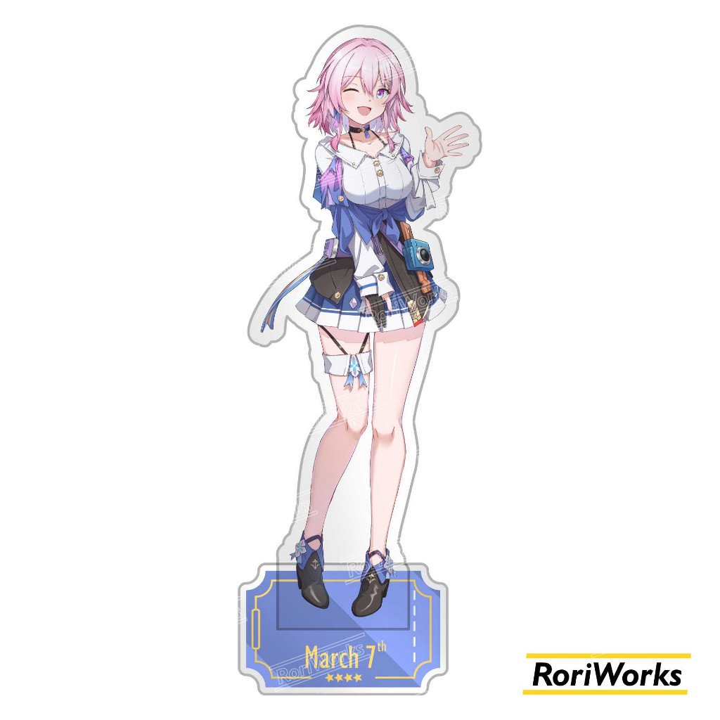 อะคริลิค Standee Figure Anime - มีนาคม 7th / Mitsuki | รางดาว Honkai | HSR HSR