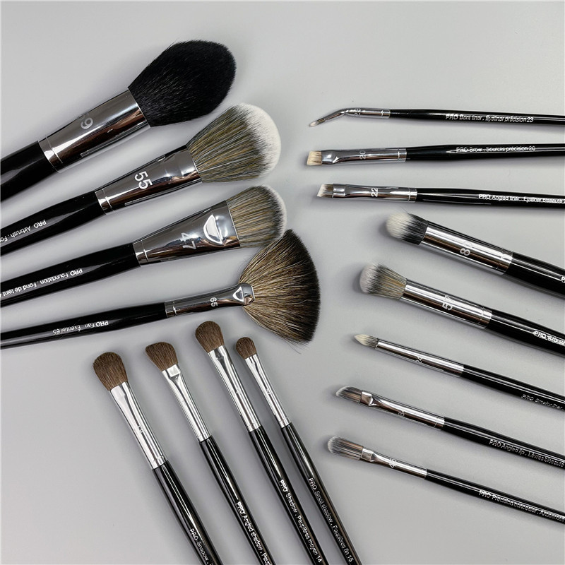 แปรงแต่งหน้า Sephora เดี่ยวดั้งเดิมเลือกแปรงแต่งหน้าแปรงแป้งฝุ่นแปรงปัดแก้มแปรงคิ้วแปรงอายไลเนอร์แปร