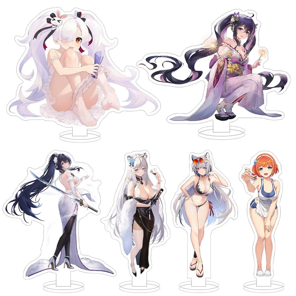 Standee อะนิเมะ Riichi City Mahjong mika รุ่น Elsie Enomiya Mio Saotome Yurika Igarashi Saeko Tenmiy