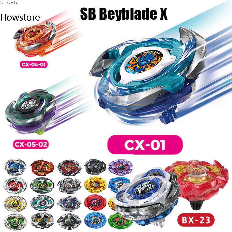 2026 Beyblad X CX-01 CX-02 CX-03 CX04-01 CX04-02 UX-01 UX-03 BX-23 ของเล่นเด็กโลหะผสม gyroscope Beyblad Burst ตัวส่งสัญญาณ