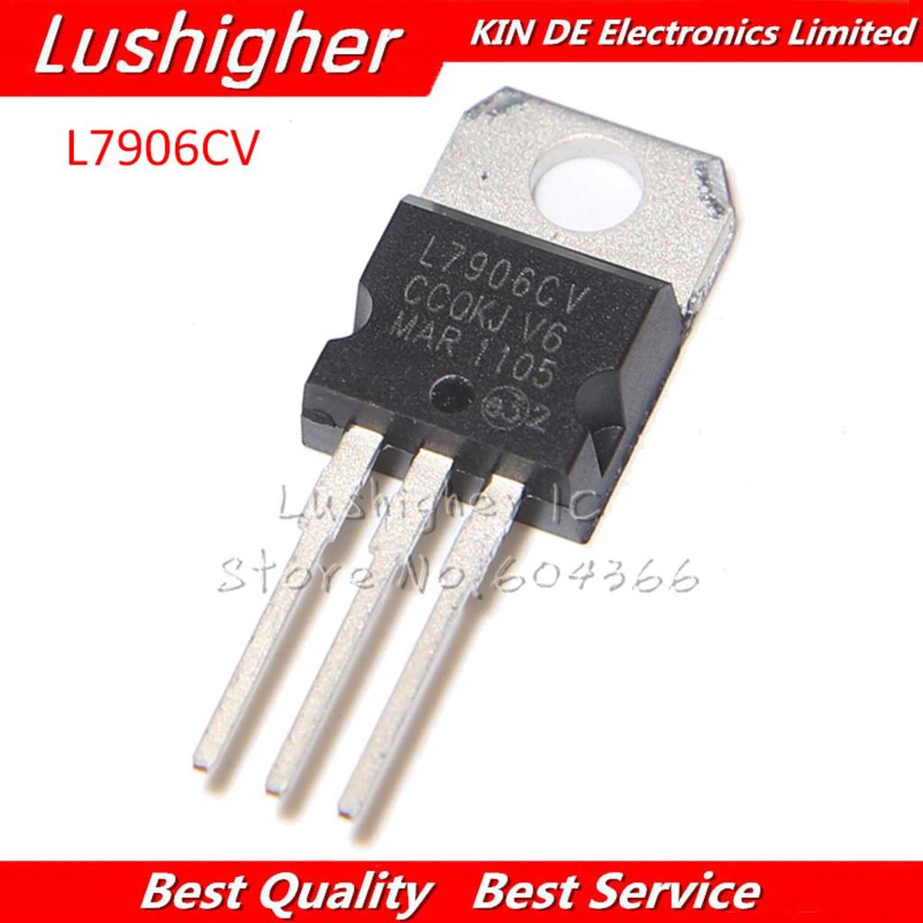 10PCS L7905 L7906 L7908 L7909 L7912 L7915 L7924 LM317T IRF3205 ทรานซิสเตอร์ TO-220 TO220 L7905CV L79