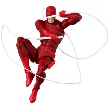 พิมพ์ซ้ําคลังสินค้าพร้อม Mafex Marvel DAREDEVIL รุ่นการ์ตูน DAREDEVIL Joint Movable Model