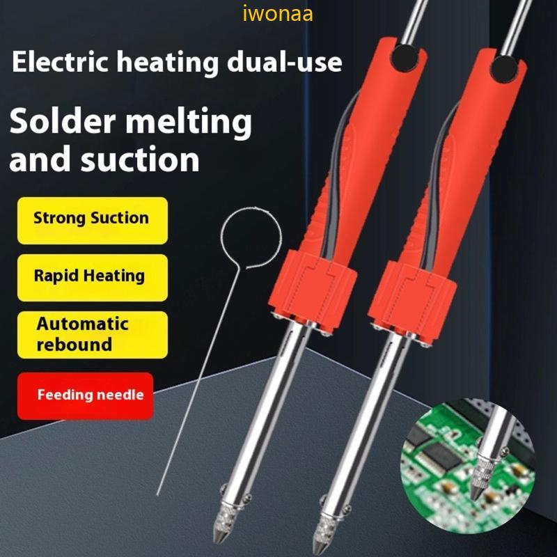 Iwo อุตสาหกรรม Desoldering เครื่องมือ Solder Sucker สําหรับ Electronics Hobbyists Professional