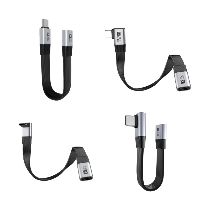 BTM Extension Cable 80Gbps 240W USB C to USB C Extension Cable Male to Female