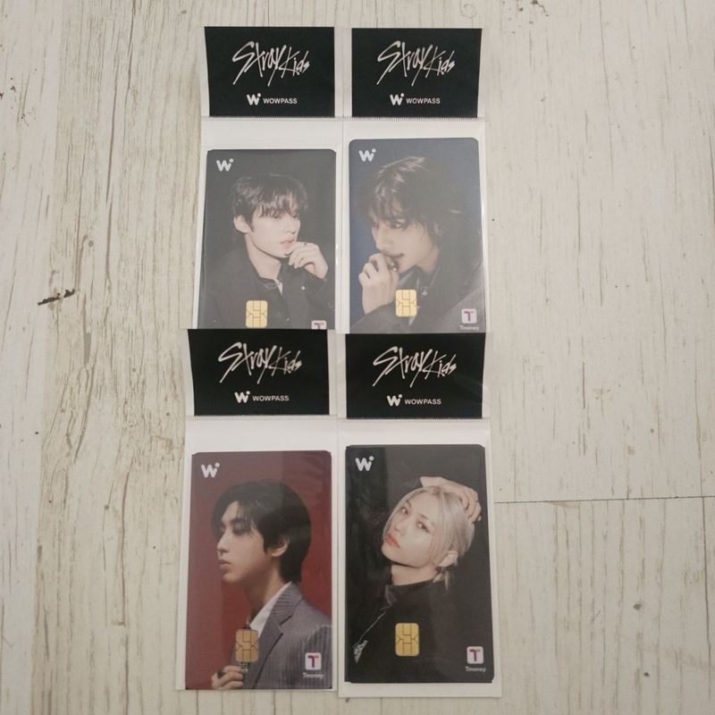 เทคโนโลยี Dosni (จังหวัดหูหนาน) Co., Ltd. [สินค้าพร้อมส่งของแท้] Stray Kids wowpass Co-Branded การ์ด