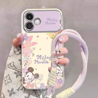 เคส OPPO A5 Pro 5G Case เคสน่ารักลายดอกไม้ การ์ตูนมิกกี้ มินนี่ เมาส์ อีโมจิตลกกันกระแทก เคสซิลิโคนเคลือบอ่อนสำหรับเด็กผู้หญิง เด็กผู้ชาย นักเรียน