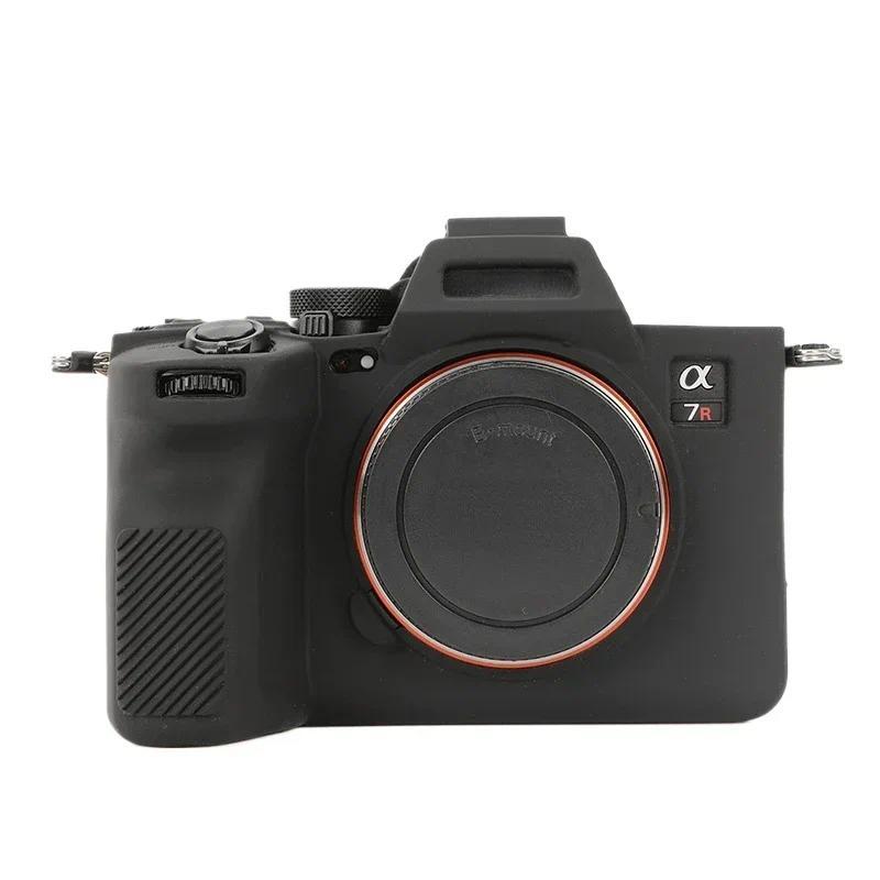 ยางซิลิโคนอ่อนกล้องป้องกันสําหรับ Sony Alpha 7RV A7RV A7R5 ILCE-7RM5 A7M5 ILCE-7M5 กระเป๋ากล้อง