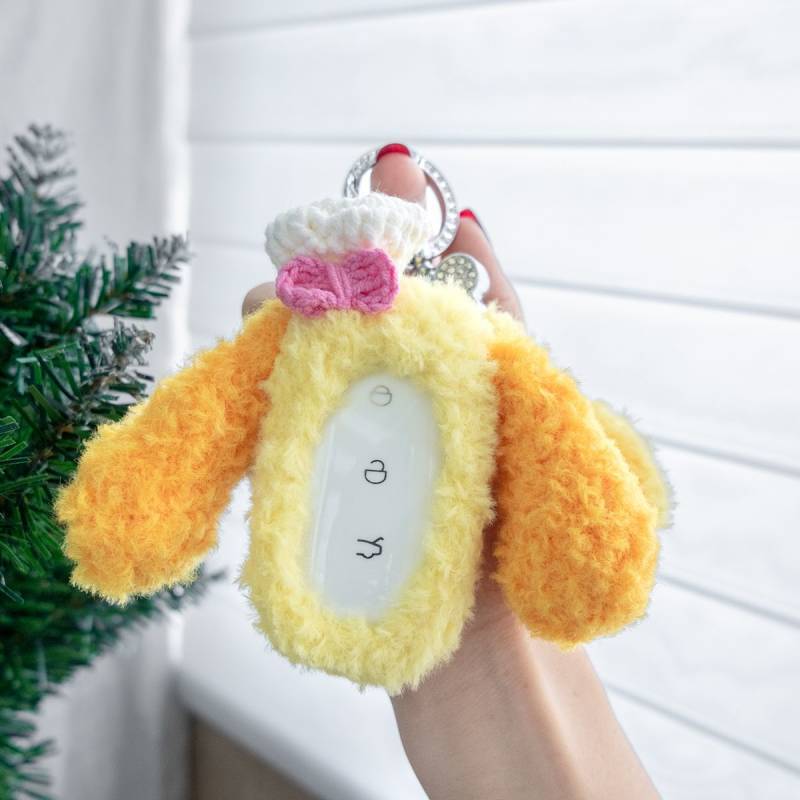 Applicable to Geely Galaxy E8 Key Cover E5 Galaxy L7max Starship New L6 Plush Knitted Handmade ffa1