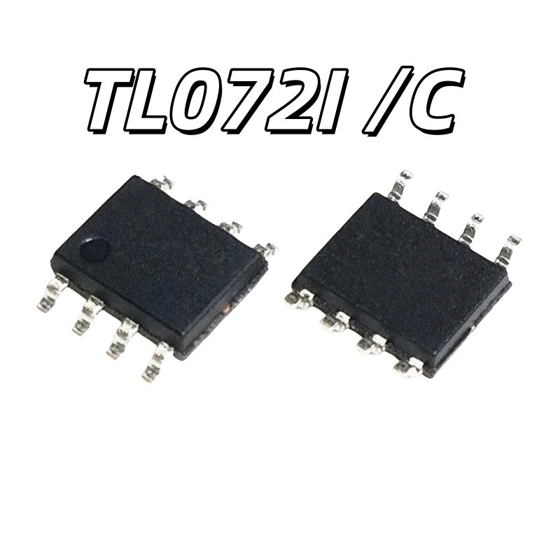 ยี่ห้อใหม่ TL072I TL072IDR TL072C TL072CDR SOP8 Operation Amplifier