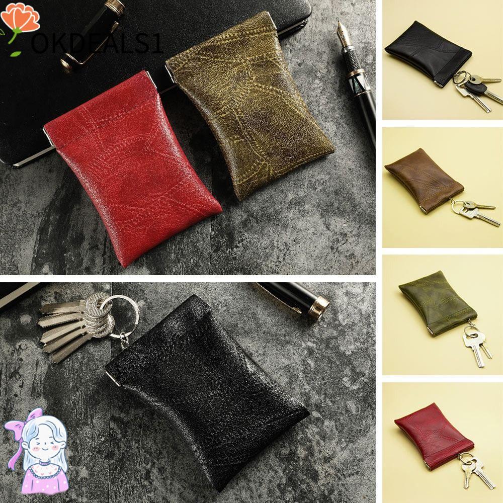 DEALSHOP Wallet, Mini PU Leather Coin Purse, Wallet Pouch Solid Wallet Pouch