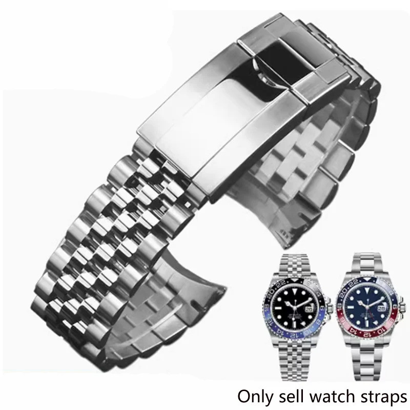 902 Jubilee Watchband สําหรับ Rolex Sub GMT Yacht Daytona สายผู้ชายหรูหรานาฬิกาโซ่ Mod อะไหล่อุปกรณ์