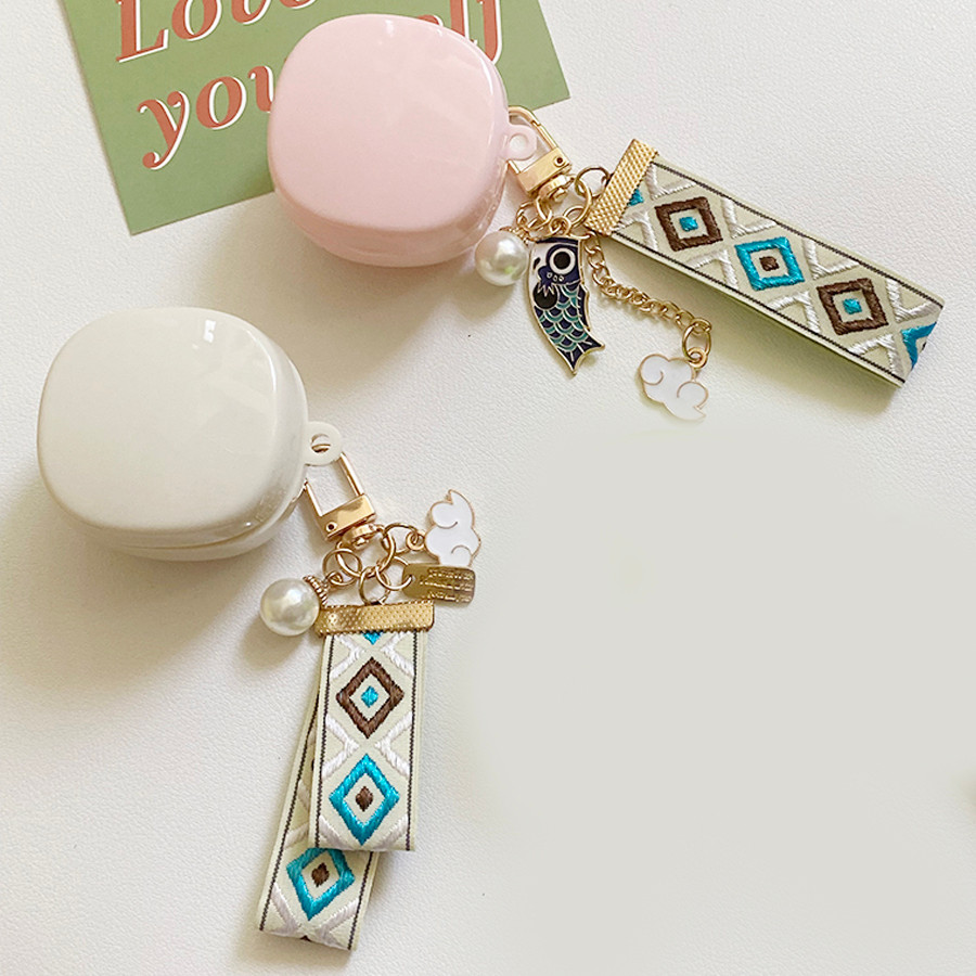 Ins แฟชั่นสําหรับ Soundcore K20i / R60i NC / R50iNC / R50i k20i กรณี keychian & หูฟังซิลิโคนสําหรับ 