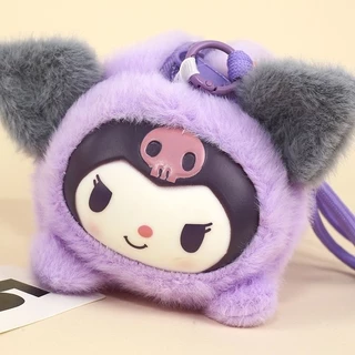 กระเป๋าดินสอ ลายการ์ตูน กล่องดินสอ ตุ๊กตาผ้าสุดน่ารัก ความจุขนาดใหญ่แบบพกพา ของขวัญสำหรับเด็ก