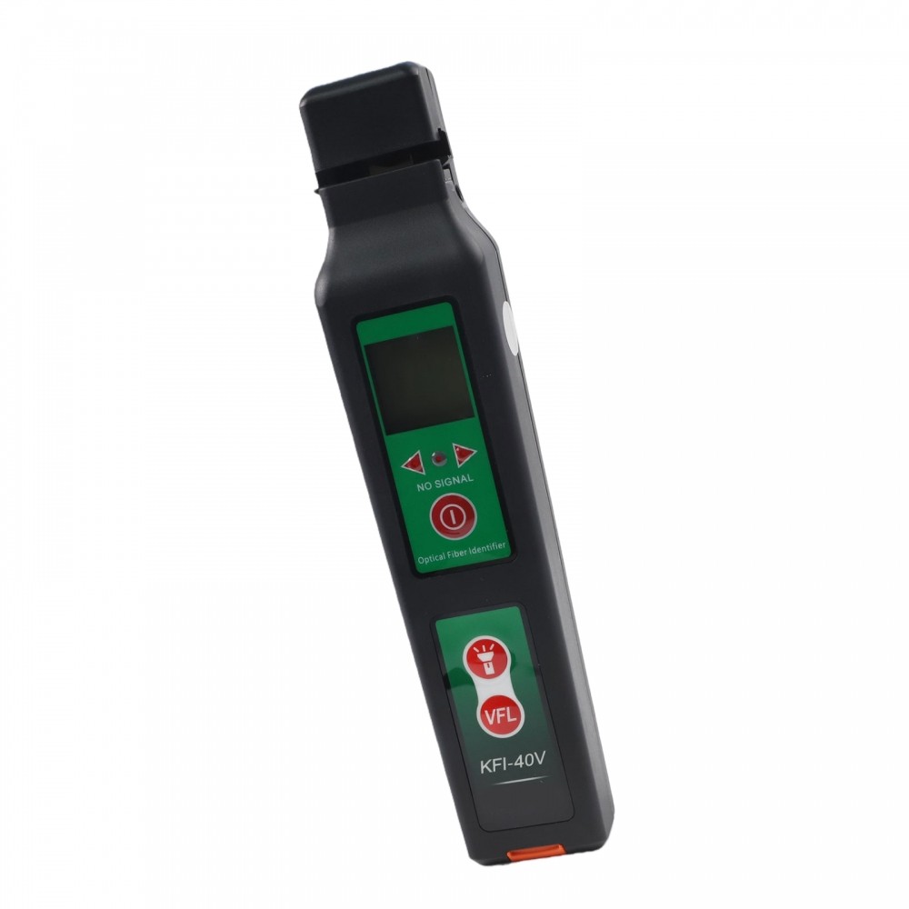 Live Fiber Identifier KFI40 Komshine with LED Display and VFL 10mW Test Distance