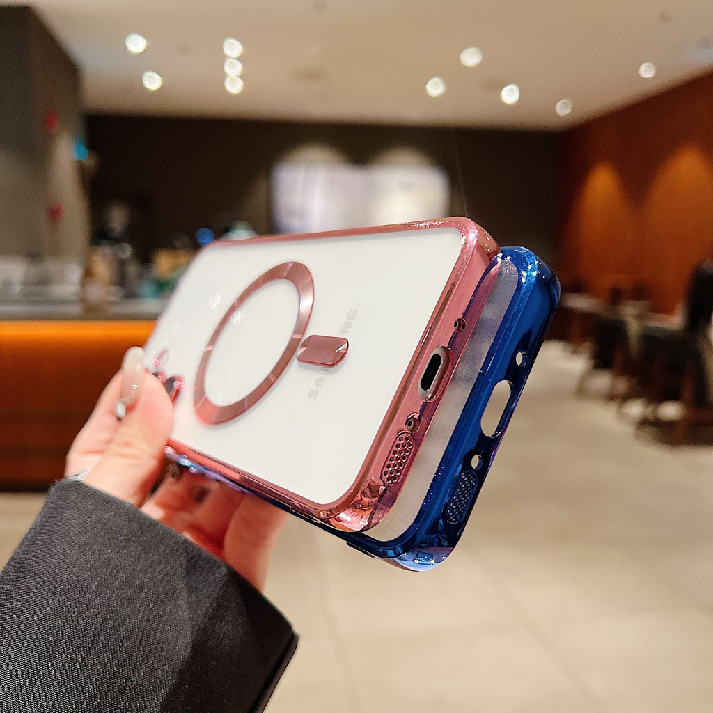 เคส Samsung A36 5G SM-A366E SM-A366E/DS SM-A366B SM-A366B/DS SM-A366U SM-A366U1 SM-A366W เคสโทรศัพท์ใสแม่เหล็กในตัวพร้อมเลนส์เคลือบด้วยไฟฟ้าพร้อมเลนส์ใสในตัว - รูปที่ 2