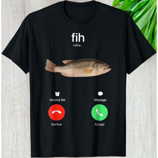 Fih Calling Meme เสื้อยืด เสื้อกันหนาว ฮู้ด 100% ฝ้าย เสื้อกราฟิกตลก Gen Z
