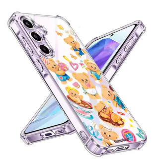 [เคสกันกระแทกใส] เคส สำหรับ Samsung A57 5G / A37 5G A07 A17 A56 A36 A26 A16 A06 4G/5G รุ่นใหม่ 004