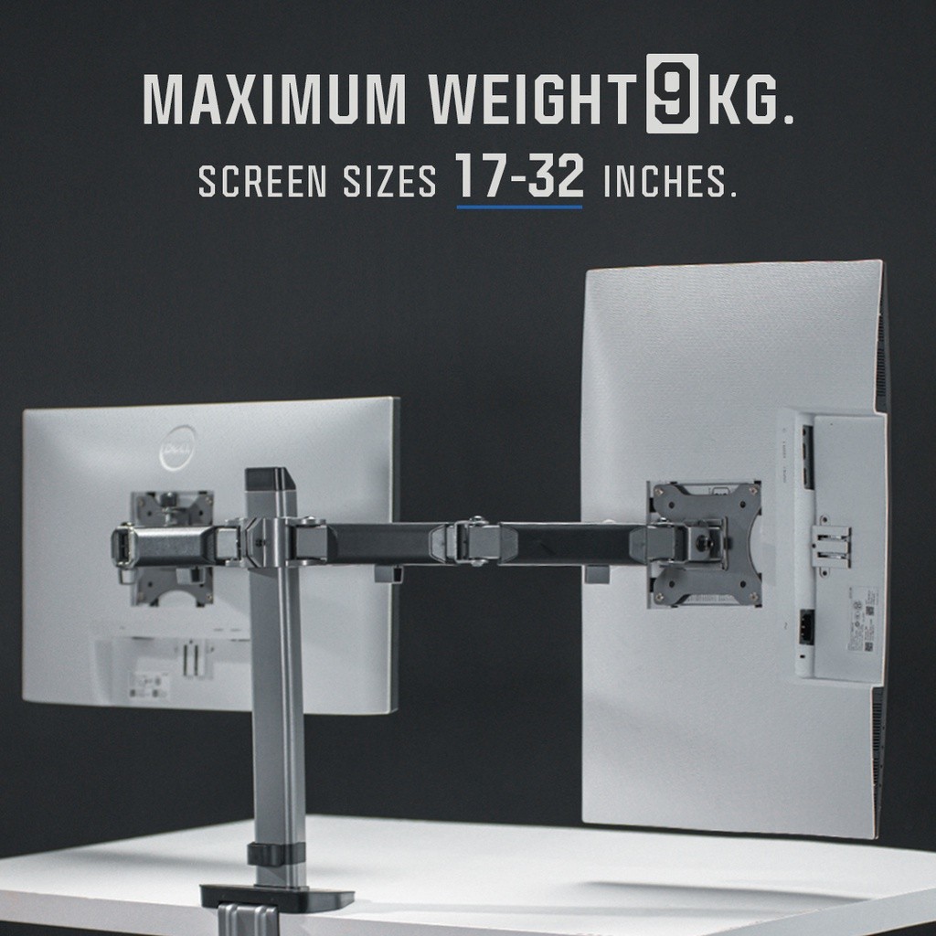 ERGONOZ ของแท้ 100% แขนจับจอ ขาตั้งจอคอมพิวเตอร์ Monitor Arm รุ่น FMA สำหรับหน้าจอ 17-32 นิ้ว