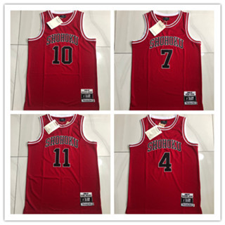 ชุดบาสเก็ตบอลจากภาพยนตร์ Slam Dunk รวมลายของ Mitsui, Rukawa,…