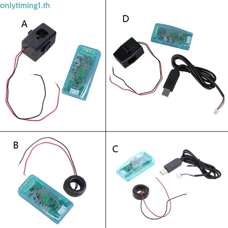 Onlytiming โมดูลการสื่อสาร PZEM-004T พลังงานความถี่แรงดันไฟฟ้า
