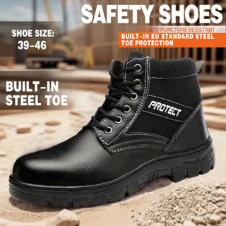 🔥Ready Stock🔥 รองเท้าเซฟตี้ หัวเหล็ก ระบายอากาศ น้ําหนักเบา …