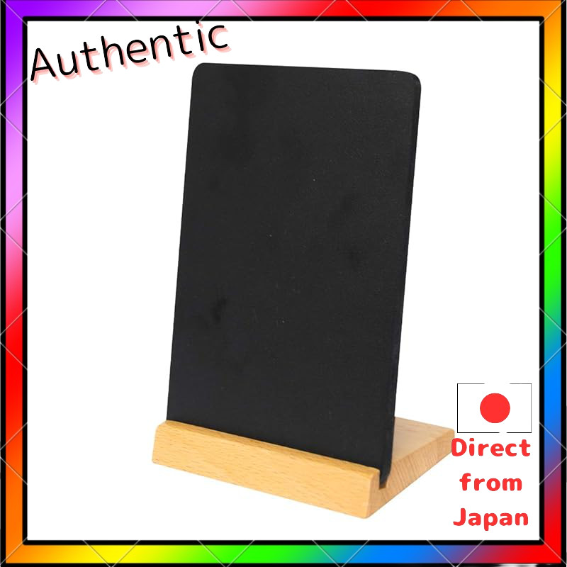 KMA URISAPO Mini Tabletop Blackboard - Various Sizes (S, M, L) Wooden Menu Board