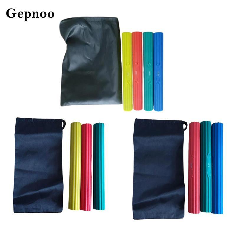 Gepnoo Flex Therapy Bar บาร์ยืดหยุ่นสำหรับออกกำลังกายกล้ามเนื้อและการฝึกอบรมเทนนิส ลดอาการปวดข้อศอก