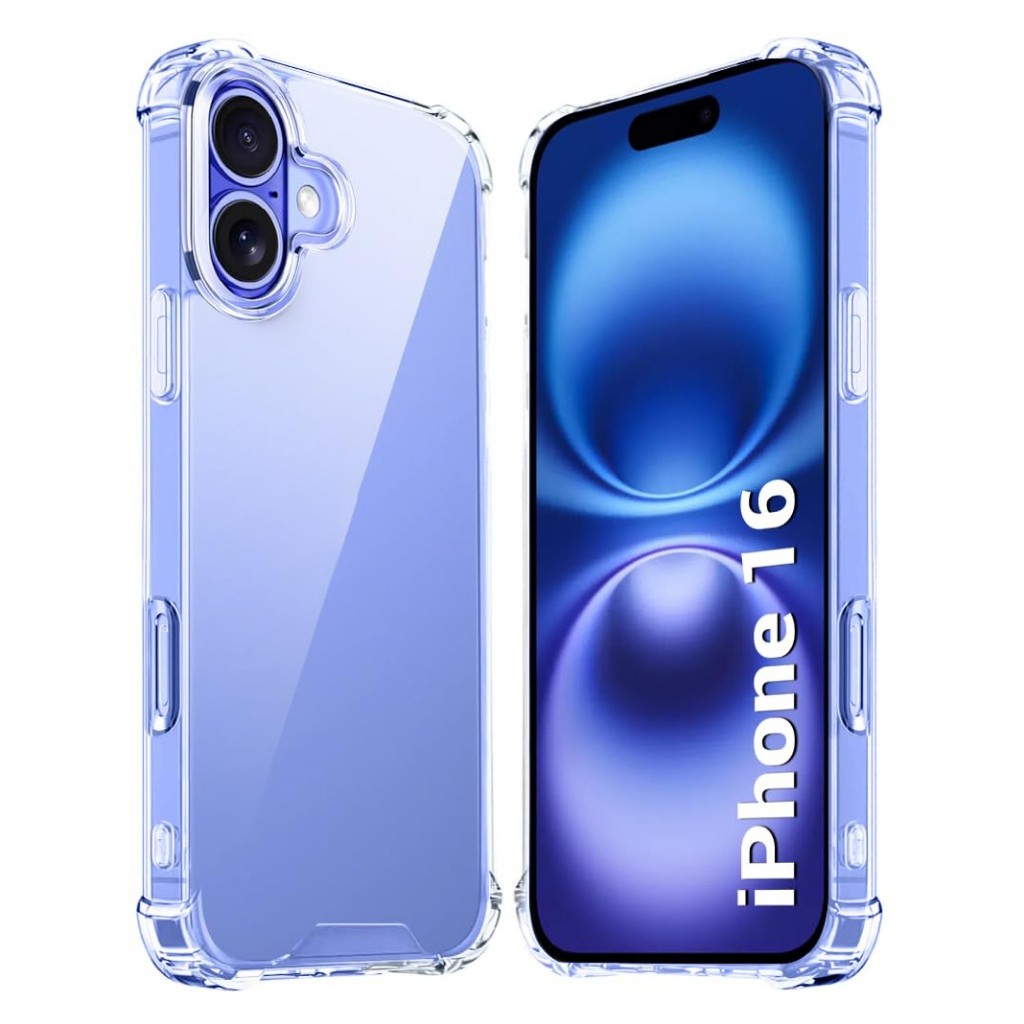 Kingkong เคสไอโฟน16 เคสกันกระแทก iPhone 16 / 16 Plus / 16 Pro Max เคสใสขอบนิ่ม KingKong เคสใส
