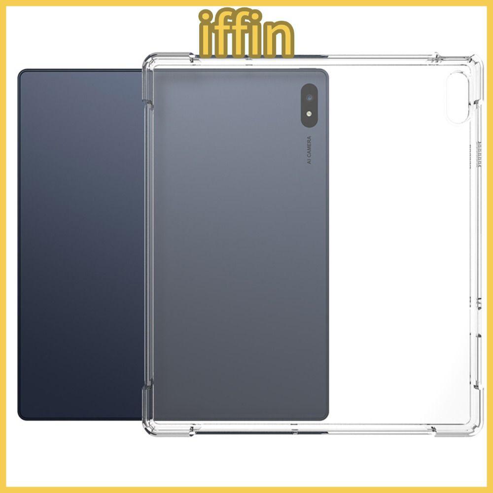 IFFIN แท็บเล็ต ,พร้อมช่องเสียบปากกาฝาครอบป้องกันโปร่งใส,คุณภาพสูง TPU บางเฉียบกันกระแทกฝาหลังสําหรับ
