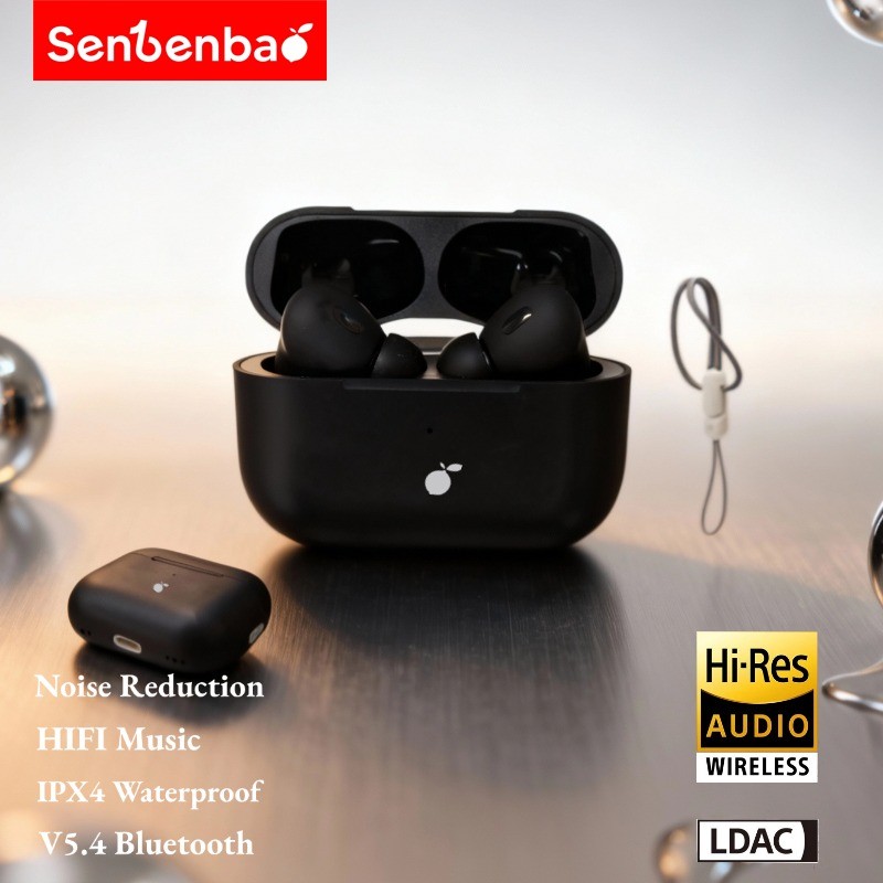 Senbenbao Air Pro5/4/3 หูฟังบลูทูธหูฟังไร้สายหูฟังชนิดใส่ในหูหูฟังลดเสียงรบกวนพร้อมไมโครโฟนกันน้ํา