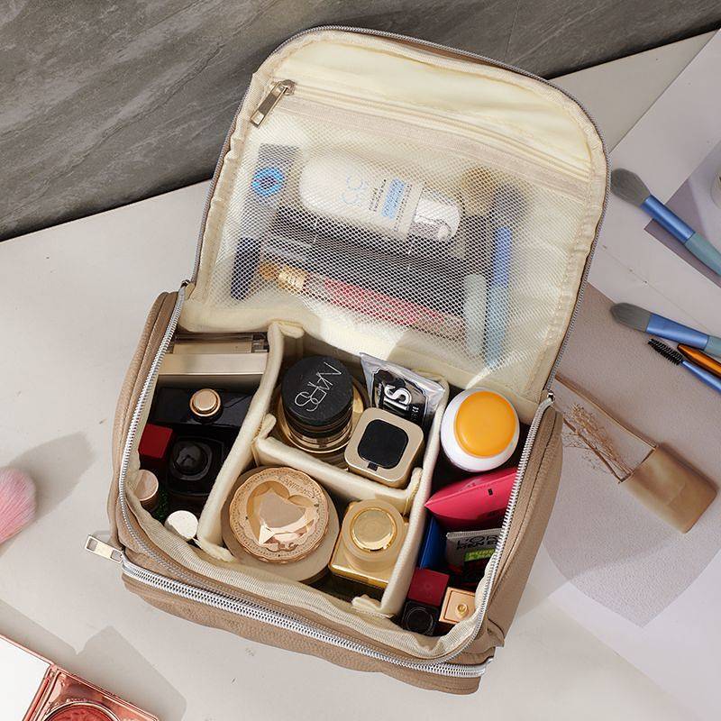 New Waterproof Wash Bag Wash Portable Partition Storage Cosmetic Bag New Waterproof Wash Bag Wash Po