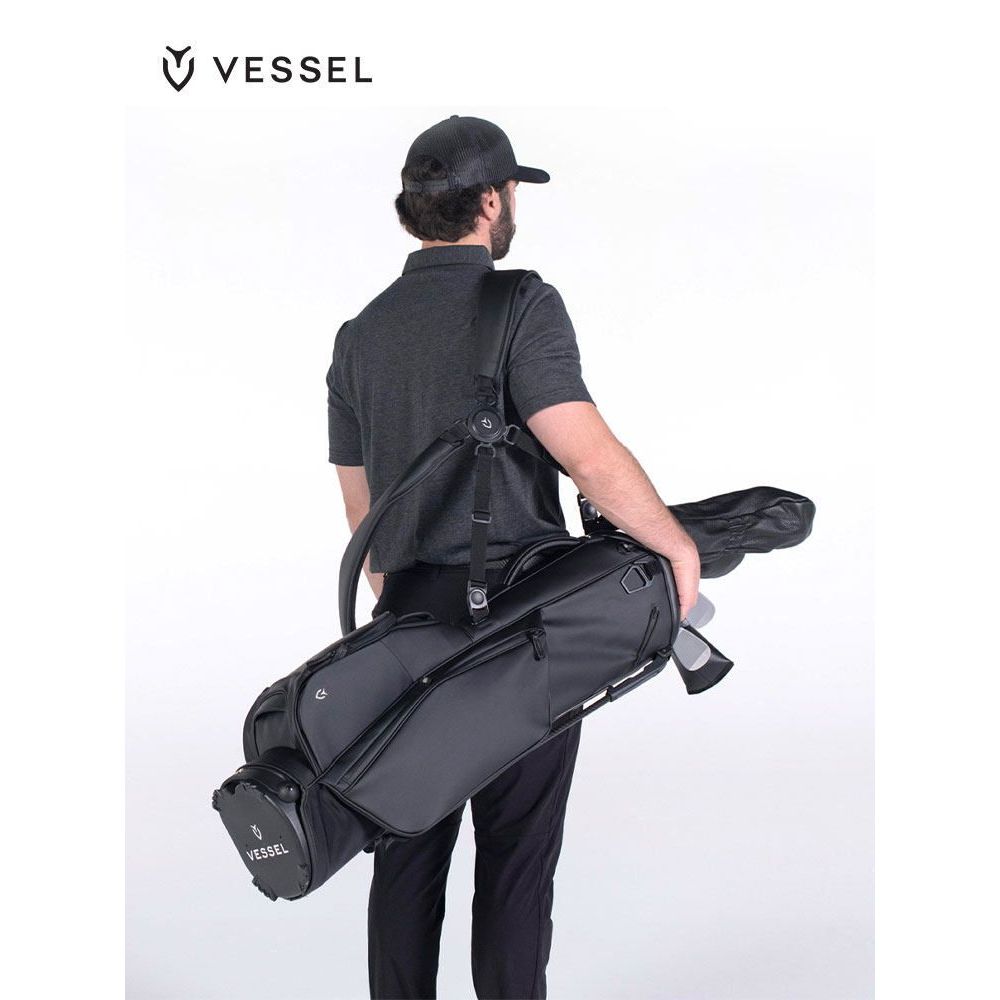 VESSEL กระเป๋ากอล์ฟน้ำหนักเบามีประสิทธิภาพในการขับเคลื่อน ขนาด 25 ซม., น้ำหนัก 3 กก.